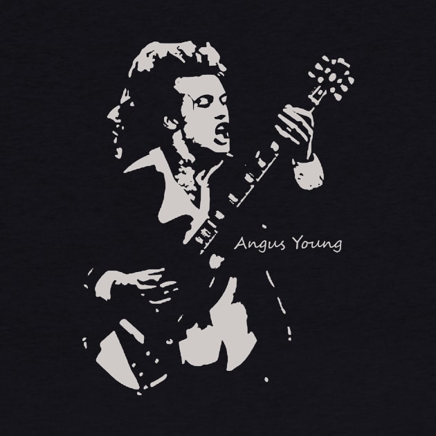 angus young sillouete by tanjung karang